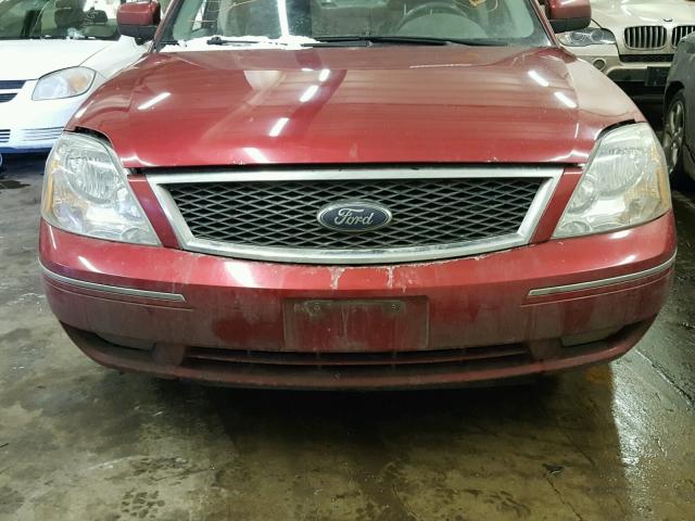 1FAFP24156G147070 - 2006 FORD FIVE HUNDR RED photo 9