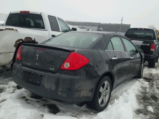 1G2ZG57N784304422 - 2008 PONTIAC G6 BASE BLACK photo 4