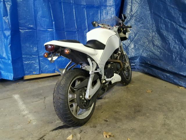 4MZAX12J233402239 - 2003 BUELL FIREBOLT X WHITE photo 4