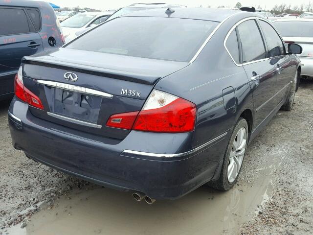 JNKCY01F09M852328 - 2009 INFINITI M35 BASE GRAY photo 4