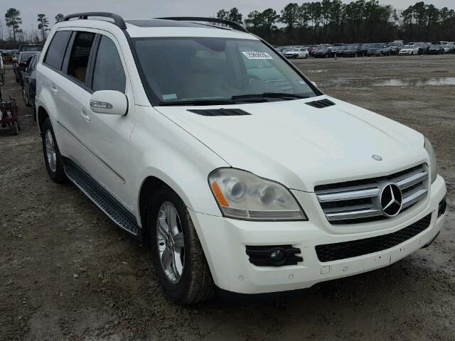 4JGBF71E07A280691 - 2007 MERCEDES-BENZ GL 450 4MA WHITE photo 1