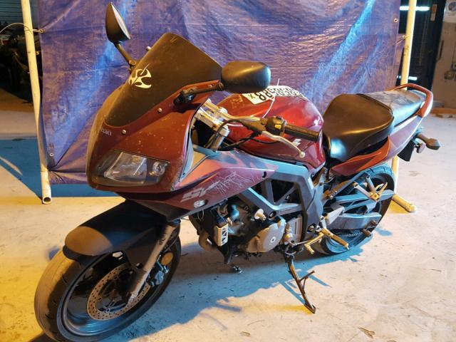 JS1VP53A972101968 - 2007 SUZUKI SV650 MAROON photo 2