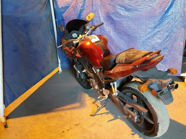 JS1VP53A972101968 - 2007 SUZUKI SV650 MAROON photo 3