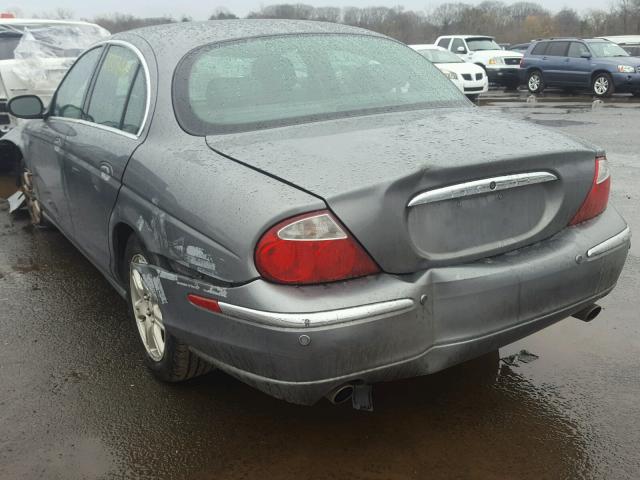 SAJEA01T13FM84615 - 2003 JAGUAR S-TYPE GRAY photo 3