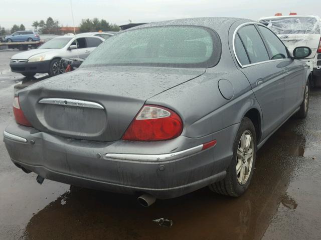 SAJEA01T13FM84615 - 2003 JAGUAR S-TYPE GRAY photo 4