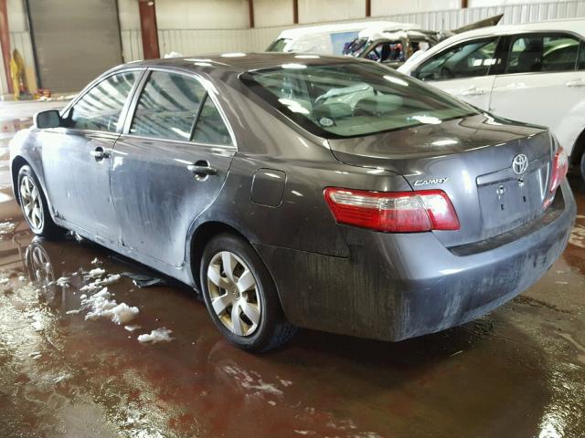 JTNBE46K873043659 - 2007 TOYOTA CAMRY NEW GRAY photo 3