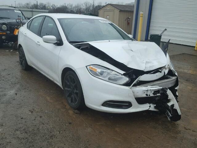 1C3CDFBA6DD154550 - 2013 DODGE DART SXT WHITE photo 1