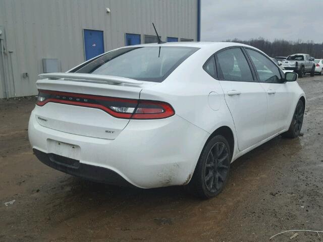 1C3CDFBA6DD154550 - 2013 DODGE DART SXT WHITE photo 4