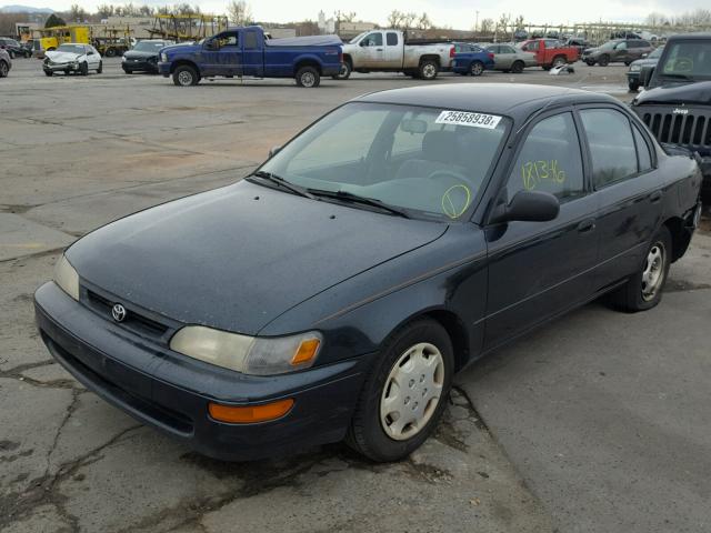 1NXBA02E3TZ403655 - 1996 TOYOTA COROLLA GREEN photo 2