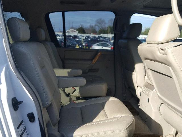 5N3AA08C65N806079 - 2005 INFINITI QX56 WHITE photo 6