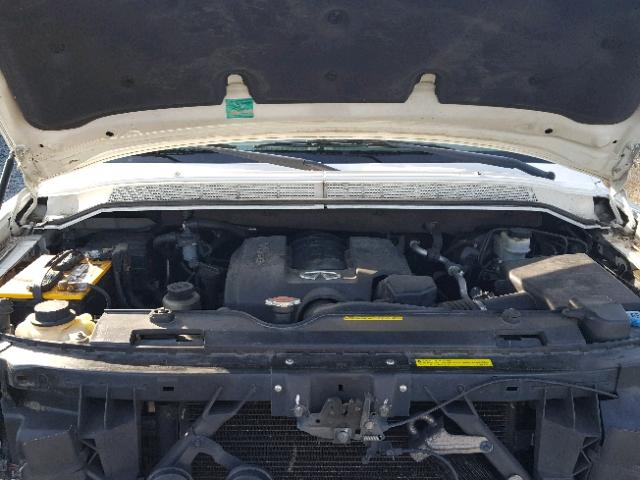 5N3AA08C65N806079 - 2005 INFINITI QX56 WHITE photo 7