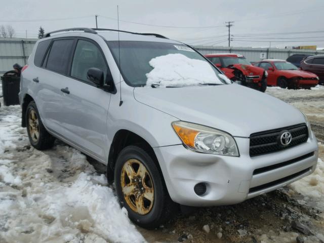 JTMBD33V576040815 - 2007 TOYOTA RAV4 SILVER photo 1