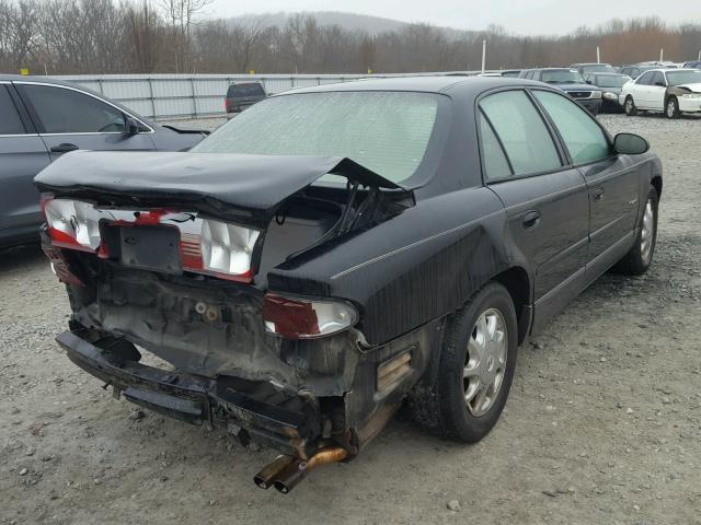 2G4WF5210W1552019 - 1998 BUICK REGAL GS BLACK photo 4