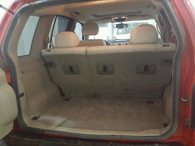 1J4GL58K25W607170 - 2005 JEEP LIBERTY LI RED photo 9
