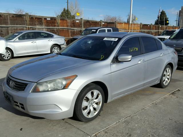 1HGCP26769A177976 - 2009 HONDA ACCORD EX SILVER photo 2