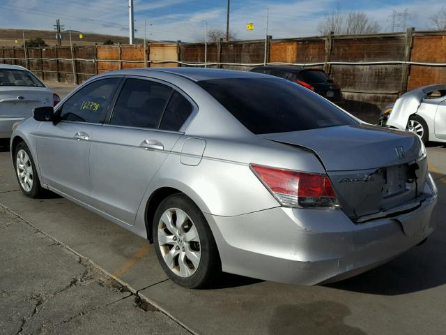 1HGCP26769A177976 - 2009 HONDA ACCORD EX SILVER photo 3