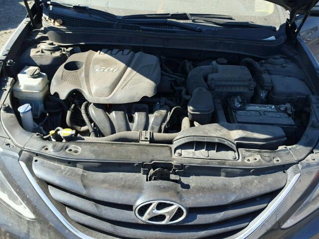 5NPEB4AC8BH099415 - 2011 HYUNDAI SONATA GLS BLUE photo 7