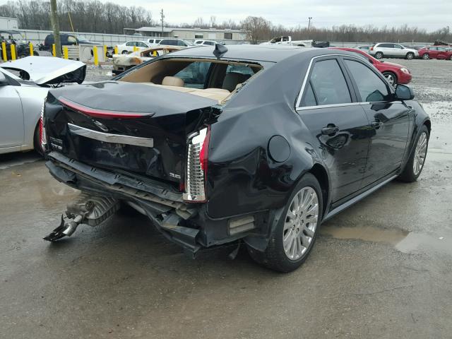 1G6DP5ED7B0119224 - 2011 CADILLAC CTS PREMIU BLACK photo 4