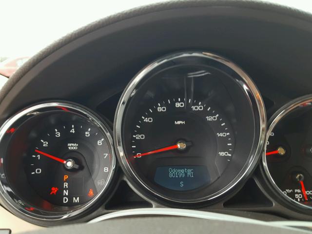 1G6DP5ED7B0119224 - 2011 CADILLAC CTS PREMIU BLACK photo 8