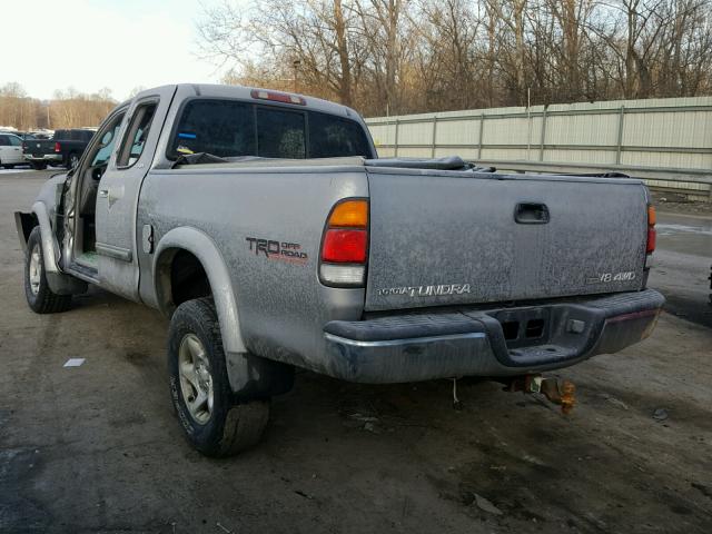 5TBBT44163S358269 - 2003 TOYOTA TUNDRA ACC SILVER photo 3