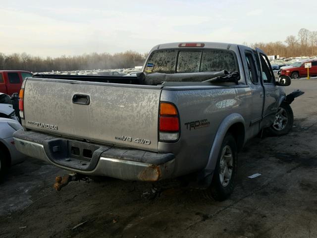 5TBBT44163S358269 - 2003 TOYOTA TUNDRA ACC SILVER photo 4