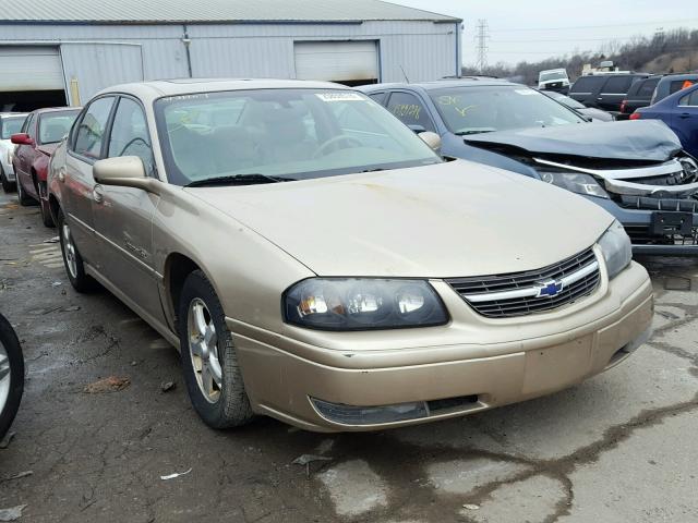 2G1WH52K849231361 - 2004 CHEVROLET IMPALA LS GOLD photo 1