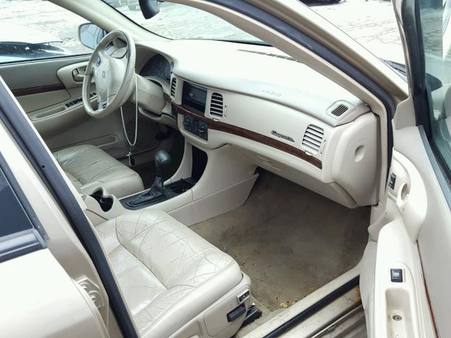 2G1WH52K849231361 - 2004 CHEVROLET IMPALA LS GOLD photo 5