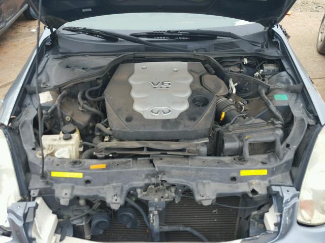 JNKCV51E55M209013 - 2005 INFINITI G35 GREEN photo 7