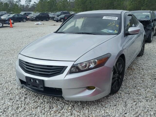 1HGCS1B86AA004096 - 2010 HONDA ACCORD EXL SILVER photo 2