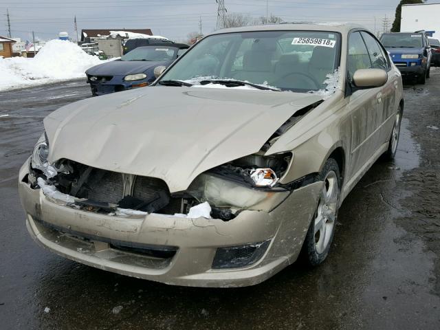 4S3BL616787220129 - 2008 SUBARU LEGACY 2.5 GOLD photo 2