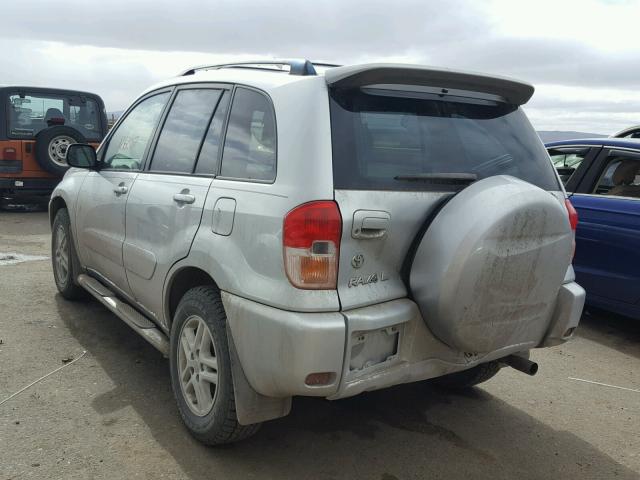 JTEGH20V220049536 - 2002 TOYOTA RAV4 SILVER photo 3