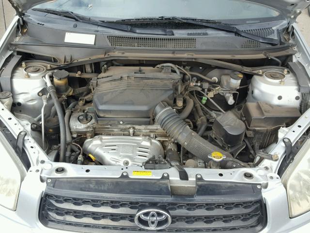 JTEGH20V220049536 - 2002 TOYOTA RAV4 SILVER photo 7