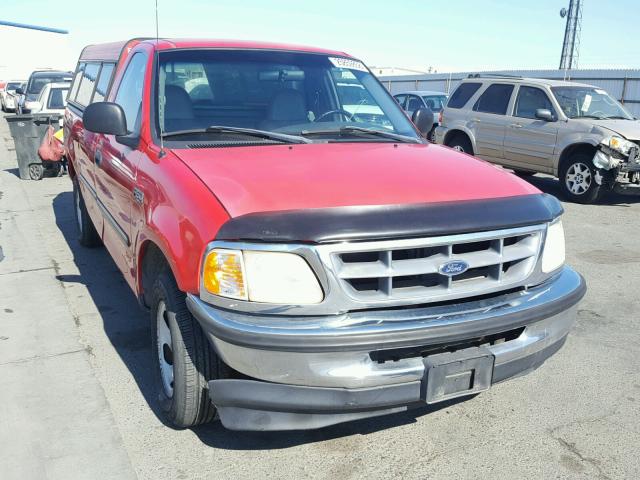 1FTZF1726WKA23427 - 1998 FORD F150 RED photo 1