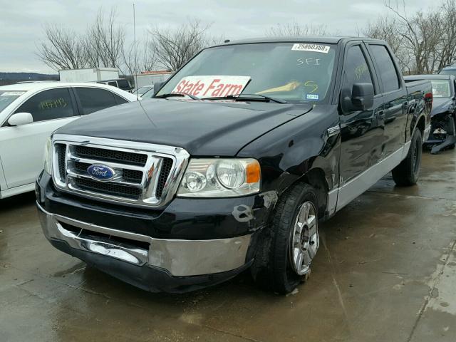 1FTRW12WX7KC24534 - 2007 FORD F150 SUPER BLACK photo 2