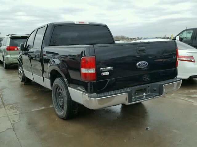 1FTRW12WX7KC24534 - 2007 FORD F150 SUPER BLACK photo 3