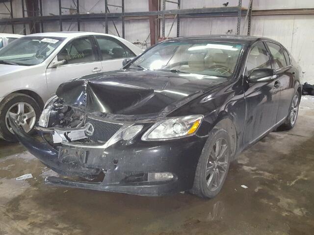 JTHCE96SX90024328 - 2009 LEXUS GS 350 BLACK photo 2