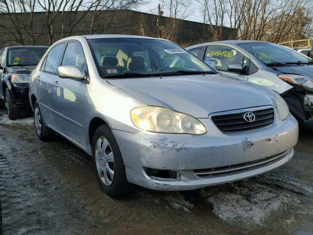 1NXBR32E65Z530204 - 2005 TOYOTA COROLLA CE SILVER photo 1