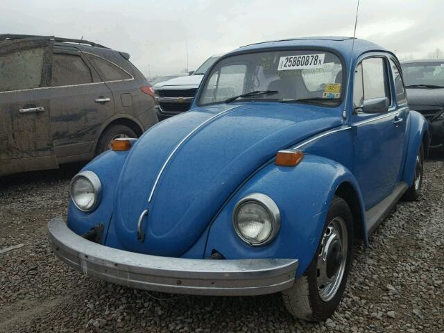 1142592557 - 1974 VOLKSWAGEN BEETLE BLUE photo 2