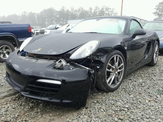 WP0CA2A85DK112362 - 2013 PORSCHE BOXSTER BLACK photo 2