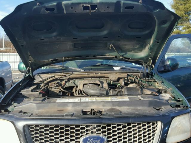 1FTRX18L7XNA16992 - 1999 FORD F150 GREEN photo 7