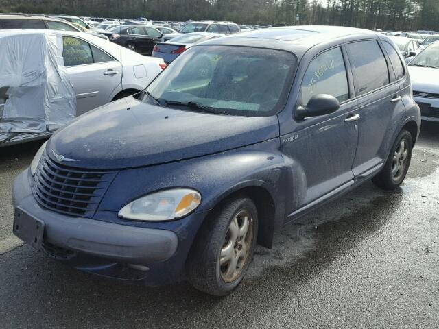 3C4FY58B72T206539 - 2002 CHRYSLER PT CRUISER BLUE photo 2