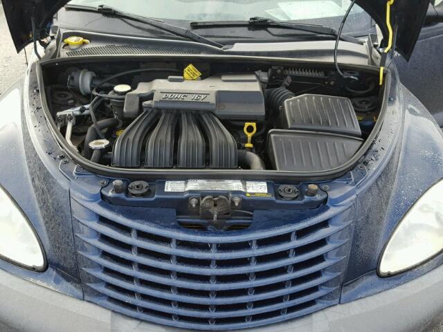 3C4FY58B72T206539 - 2002 CHRYSLER PT CRUISER BLUE photo 7