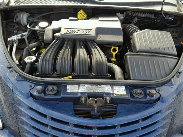 3C4FY58B72T206539 - 2002 CHRYSLER PT CRUISER BLUE photo 9