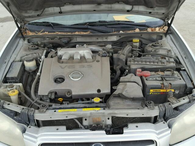 JN1DA31D73T519716 - 2003 NISSAN MAXIMA GLE SILVER photo 7