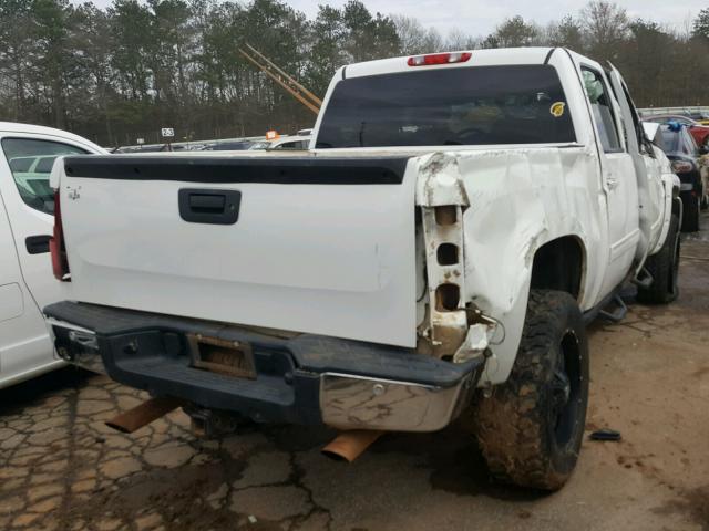 3GCPKTE32BG259049 - 2011 CHEVROLET SILVERADO WHITE photo 4