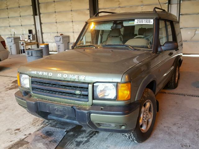 SALTW154X1A293083 - 2001 LAND ROVER DISCOVERY GREEN photo 2