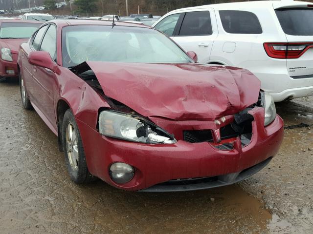 2G2WP522151247626 - 2005 PONTIAC GRAND PRIX RED photo 1