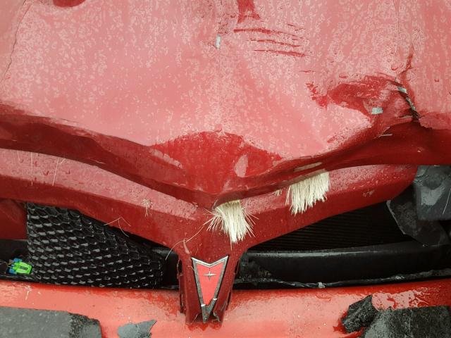 2G2WP522151247626 - 2005 PONTIAC GRAND PRIX RED photo 9