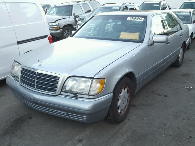 WDBGA43E9TA299706 - 1996 MERCEDES-BENZ S 420 SILVER photo 2