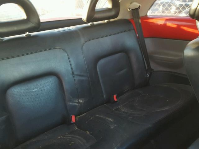 3VWCD21C31M408333 - 2001 VOLKSWAGEN NEW BEETLE 红色 照片 6